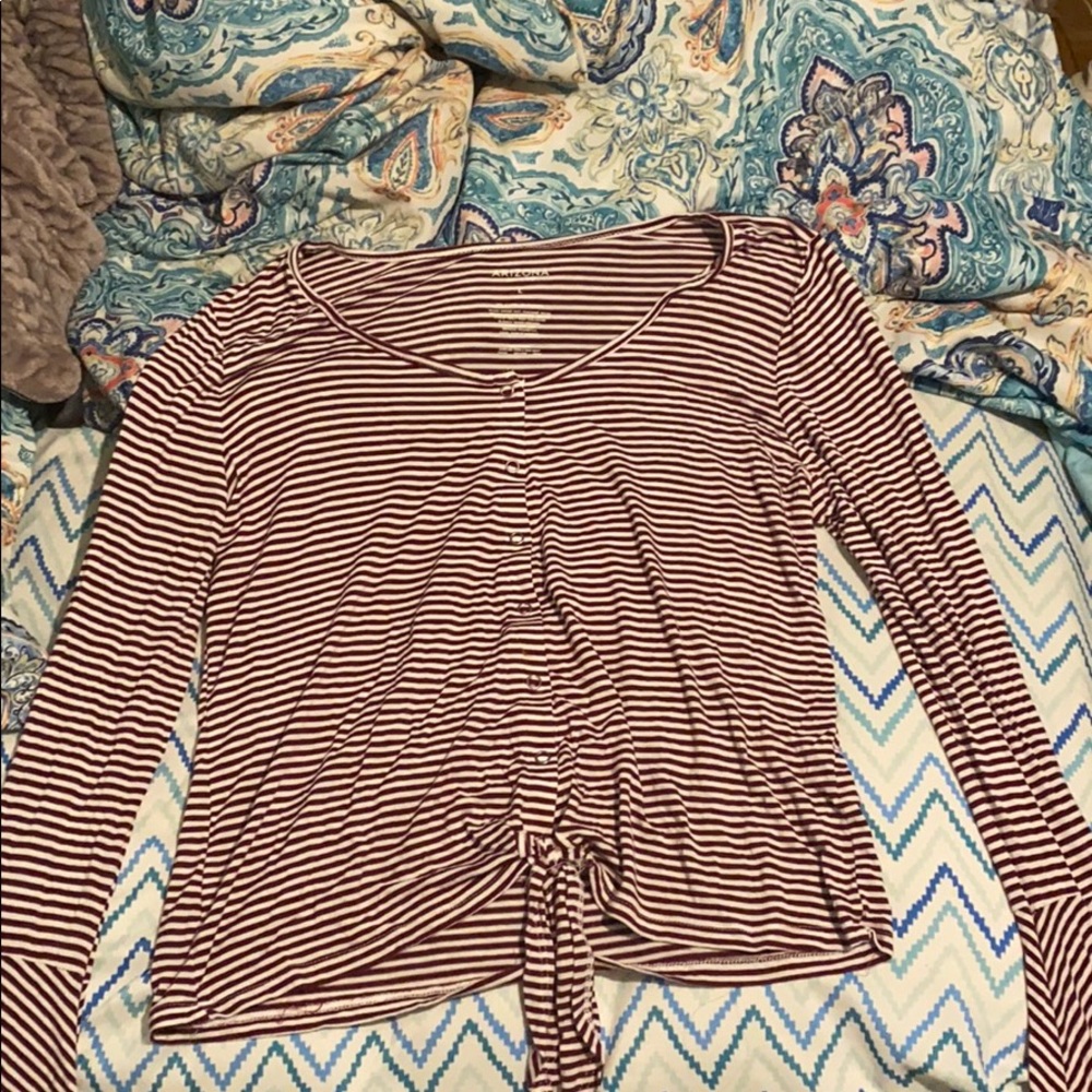 Long sleeve blouse